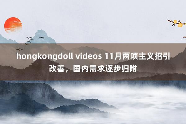 hongkongdoll videos 11月两项主义招引改善，国内需求逐步归附