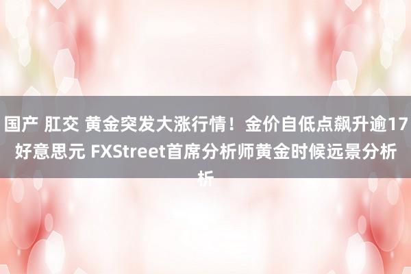 国产 肛交 黄金突发大涨行情！金价自低点飙升逾17好意思元 FXStreet首席分析师黄金时候远景分析