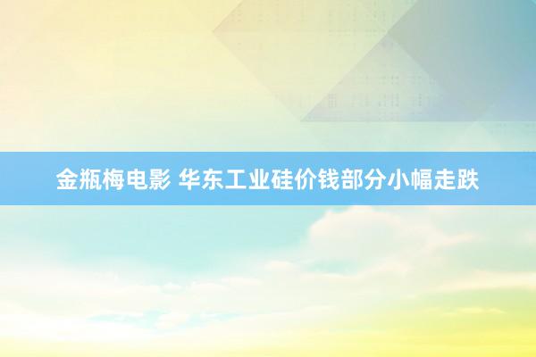 金瓶梅电影 华东工业硅价钱部分小幅走跌